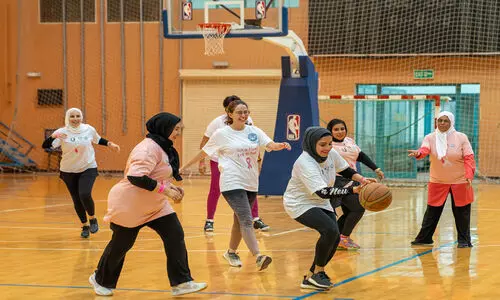 Basketball match held at Kasma Sports Club Hall