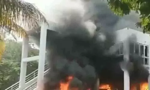 NCP MLA Prakash Solankes Maharashtra Home Set On Fire