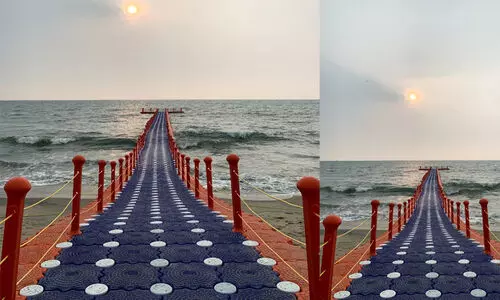 കൊച്ചിയിലെ പ്രഥമ ഫ്ലോട്ടിങ് ബ്രിഡ്‌ജ്‌ കുഴുപ്പിള്ളിയിൽ നാളെ തുറക്കും