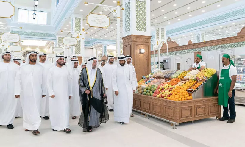 Sharjah Regent to look at market after inauguration Sharjah Regent to look at market after inauguration
