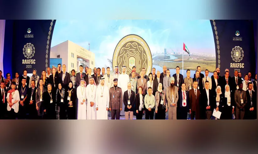 First World Forensic Science Conference opens in Ras Al Khaimah Ras Al Khaimah in the ceremony First World Forensic Science Conference opens in Ras Al Khaimah Ras Al Khaimah in the ceremony