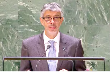 ഗസ്സ വിഷയത്തിലെ ലോകത്തി​ന്റെ ഇരട്ടത്താപ്പിൽ ഖേദിക്കുന്നു -യു.എൻ സൗദി പ്രതിനിധി