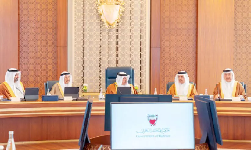 The Cabinet meeting held at Gudaibiya Palace was chaired by Crown Prince Salman bin Hamad Al Khalifa. The Cabinet meeting held at Gudaibiya Palace was chaired by Crown Prince Salman bin Hamad Al Khalifa.