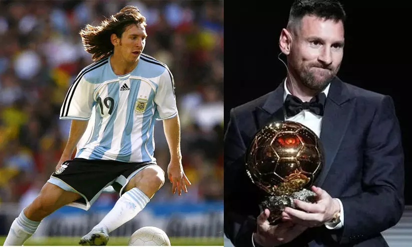 ദൈവവും ചെകുത്താനുമൊത്തുചേർന്നൊരാൾ ഗാലറിയിലിരുന്ന് പിൻഗാമിക്കായി ആർത്തുവിളിച്ചു; മെസ്സി അവതരിക്കുകയായിരുന്നു... ദൈവവും ചെകുത്താനുമൊത്തുചേർന്നൊരാൾ ഗാലറിയിലിരുന്ന് പിൻഗാമിക്കായി ആർത്തുവിളിച്ചു; മെസ്സി അവതരിക്കുകയായിരുന്നു...