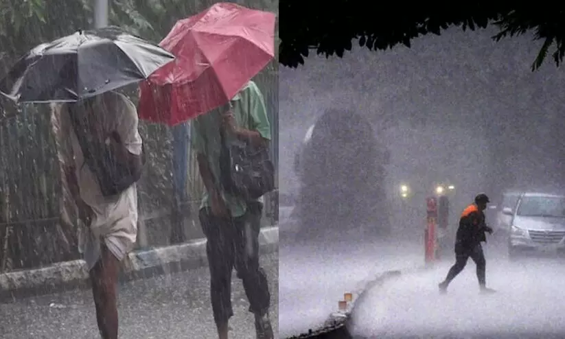 ശക്തമായ മഴക്ക് സാധ്യത, ആറ് ജില്ലകളിൽ മഞ്ഞ അലർട്ട് ശക്തമായ മഴക്ക് സാധ്യത, ആറ് ജില്ലകളിൽ മഞ്ഞ അലർട്ട്