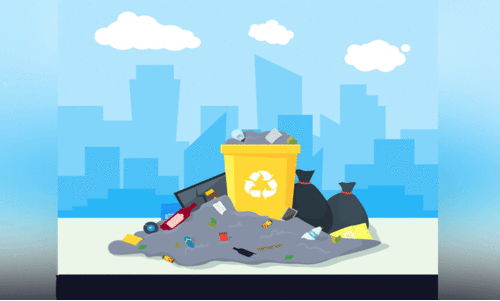 മാലിന്യക്കൂനക്ക് മറുപടി പറയണം; കുട്ടികൾക്ക് മുമ്പിൽ