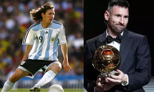 ദൈവവും ചെകുത്താനുമൊത്തുചേർന്നൊരാൾ ഗാലറിയിലിരുന്ന് പിൻഗാമിക്കായി ആർത്തുവിളിച്ചു; മെസ്സി​​ അവതരിക്കുകയായിരുന്നു...