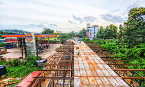 നിർമാണം ഇഴയുന്ന അബാൻ മേൽപാലം നിർമാണം ഇഴയുന്ന അബാൻ മേൽപാലം