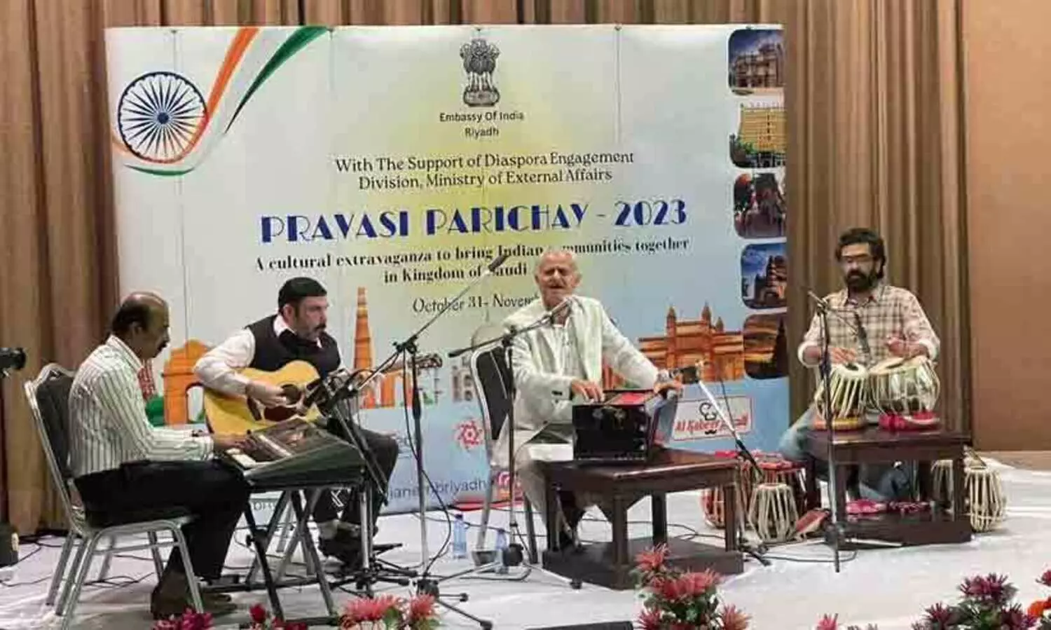 ഗസൽ മധുരത്തോടെ ഇന്ത്യൻ എംബസിയിൽ ‘പ്രവാസി പരിചയ്​’ മഹോത്സവത്തിന്​​ തുടക്കം