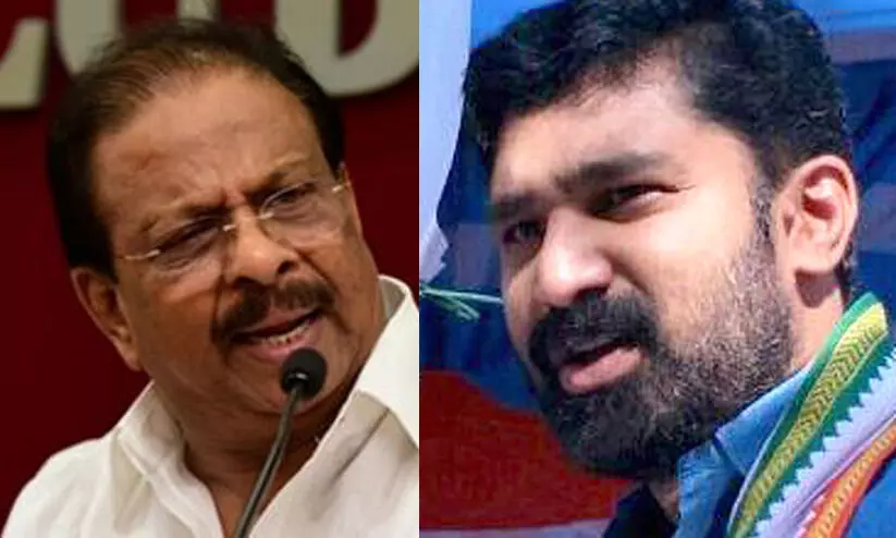 ‘ഇനി പ്രസംഗിക്കണ്ട, നിർത്തിക്കോടോ’ -വി.ടി. ബലറാമിനോട് കെ. സുധാകരൻ ‘ഇനി പ്രസംഗിക്കണ്ട, നിർത്തിക്കോടോ’ -വി.ടി. ബലറാമിനോട് കെ. സുധാകരൻ