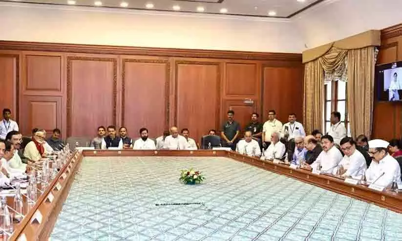 Maratha quota: All party meeting