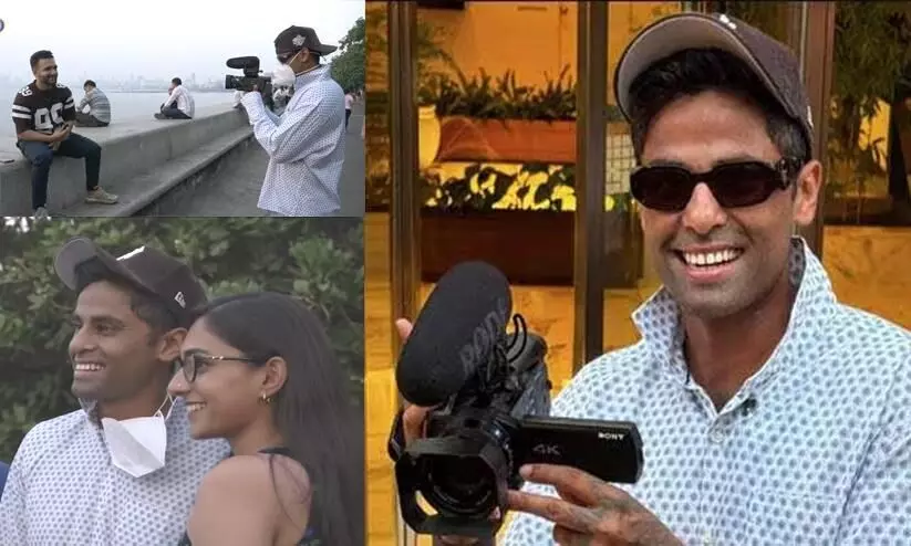 Suryakumar Yadav In Guise Of Cameraman Interviews Fans