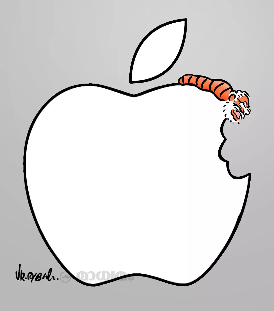 ആപ്പിളും കരണ്ടു