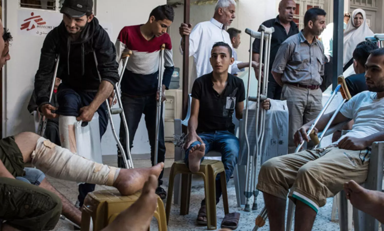 പരിക്കേറ്റ 20,000ത്തിലധികം പേർ ഇപ്പോഴും ഗസ്സയിൽ കുടുങ്ങിക്കിടക്കുന്നതായി റിപ്പോർട്ട്