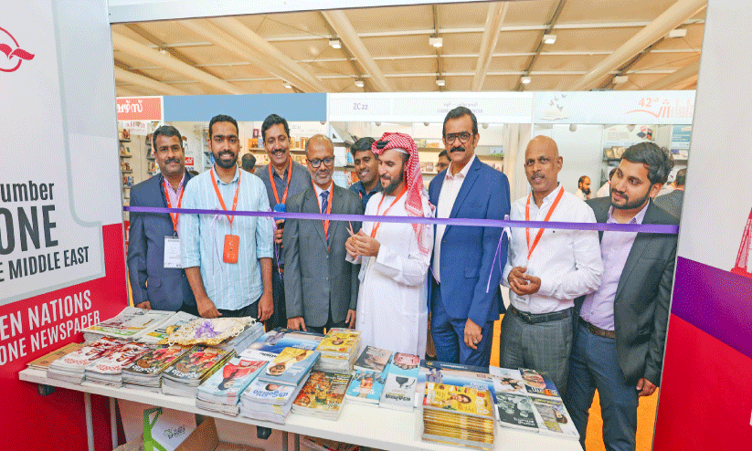 ‘ഗൾഫ്​ മാധ്യമം’ പവിലിയൻ ഉദ്​ഘാടനംചെയ്തു