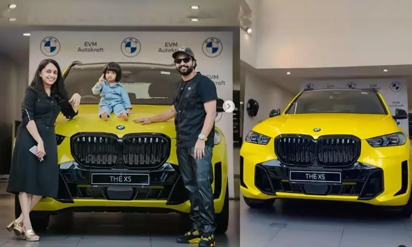 Neeraj Madhav gets a new car