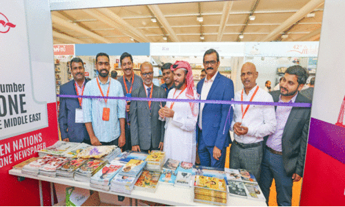 ‘ഗൾഫ്​ മാധ്യമം’ പവിലിയൻ ഉദ്​ഘാടനംചെയ്തു