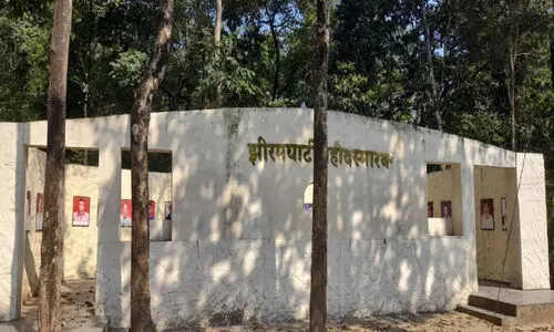 In 2013, Maoists killed Congress leaders and security personnel. A memorial was erected for them at Jiranghat.