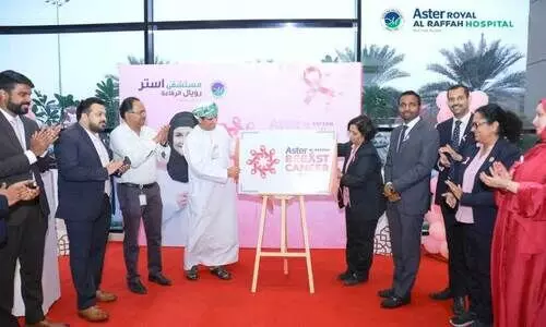 ആ​സ്റ്റ​ർ അ​ൽ​റ​ഫ ബ്രെ​സ്റ്റ് കാ​ൻ​സ​ർ ക്ലി​നി​ക്കി​ന്​ തു​ട​ക്കം കു​റി​ച്ച​പ്പോ​ൾ