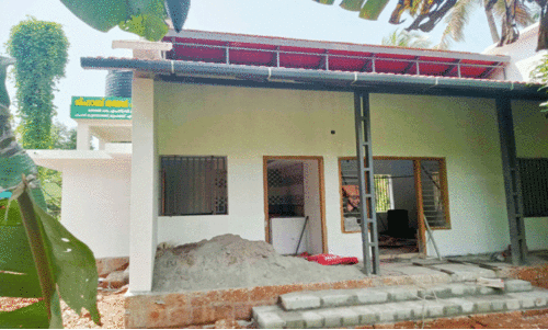 പണിതീരാതെ പാനൂർ നഗരസഭയിലെ  അംഗൻവാടികൾ