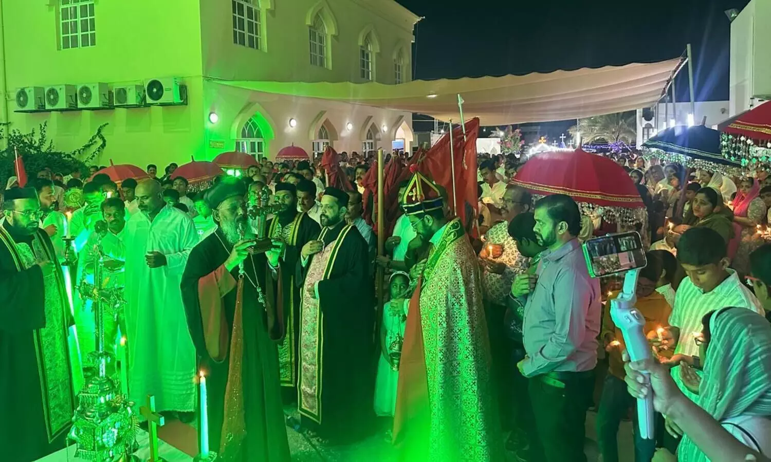 മസ്കത്ത് മാർ ഗ്രീഗോറിയോസ്‌ മഹാ ഇടവകയിൽ പെരുന്നാൾ ആചരണം