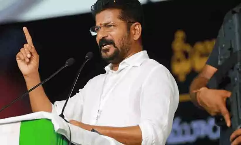 Telangana Congress president A Revanth Reddy Telangana Congress president A Revanth Reddy