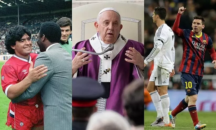 Pope Francis controversial comments on Messi and Maradona