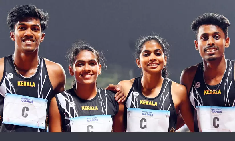 ദേശീയ ഗെയിംസ്: ട്രാക്കിൽനിന്ന് മടങ്ങുന്നത് സ്വർണമില്ലാതെ ദേശീയ ഗെയിംസ്: ട്രാക്കിൽനിന്ന് മടങ്ങുന്നത് സ്വർണമില്ലാതെ