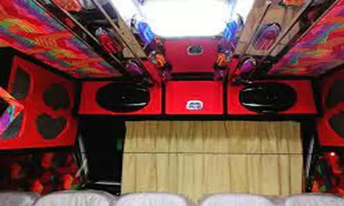 Sound Systems In Private Bus Kerala