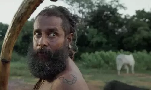 Does Chiyaan Vikram have no dialogues in Thangalaan?