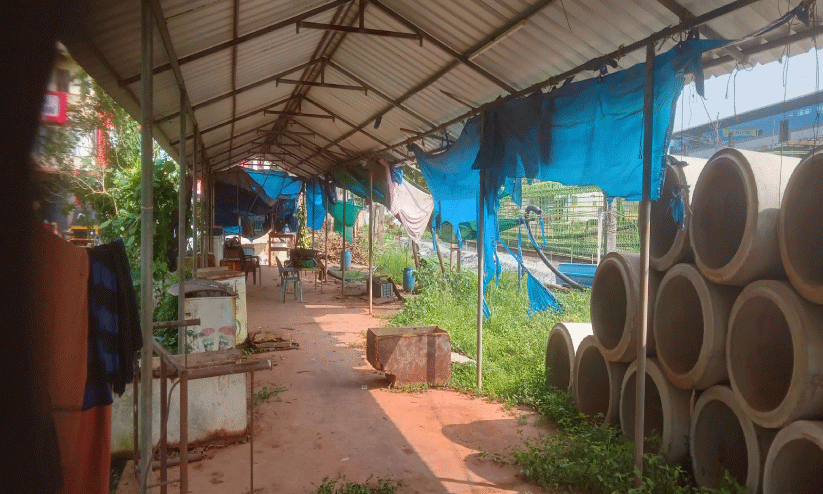 ദേശീയപാത നിർമാണം: മത്സ്യ മാർക്കറ്റിലേക്കുള്ള വഴി അടഞ്ഞു