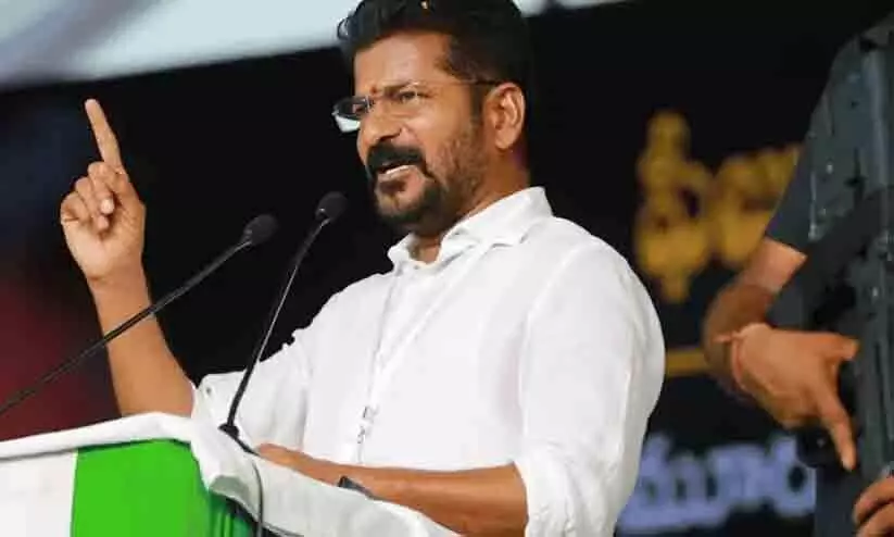 Telangana Congress president A Revanth Reddy