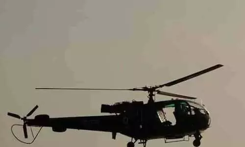 കൊച്ചി നാവികസേന ആസ്ഥാനത്ത് കോപ്ടർ അപകടം: നാവികൻ മരിച്ചു