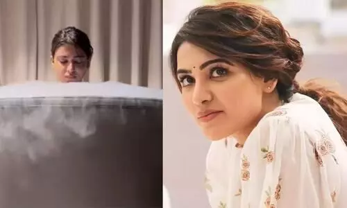 Samantha Ruth Prabhu takes Cryotherapy to recover Video went Viral
