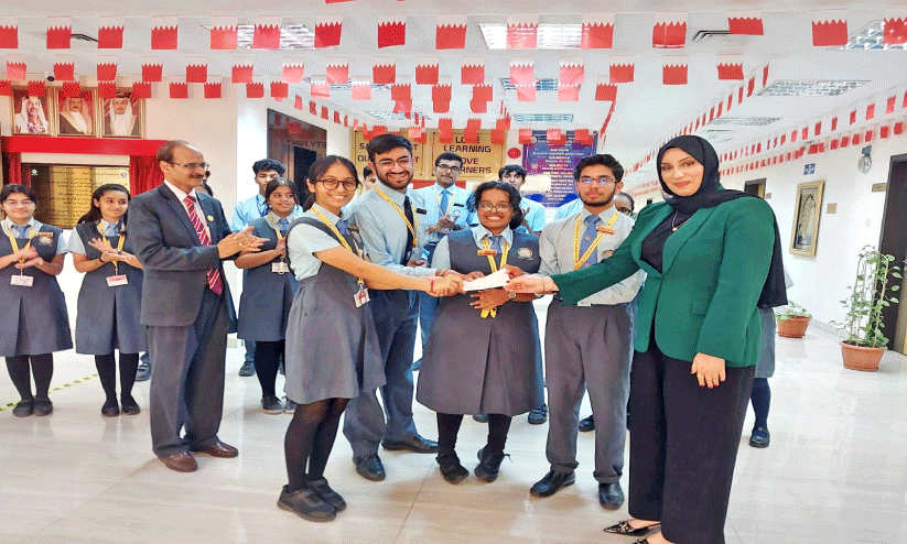 ‘ഹെ​ൽ​പ് ഗ​സ്സ’ കാ​മ്പ​യി​ന് ന്യൂ ​മി​ല്ലേ​നി​യം സ്‌​കൂ​ൾ വി​ദ്യാ​ർ​ഥി​ക​ളു​ടെ ഐ​ക്യ​ദാ​ർ​ഢ്യം