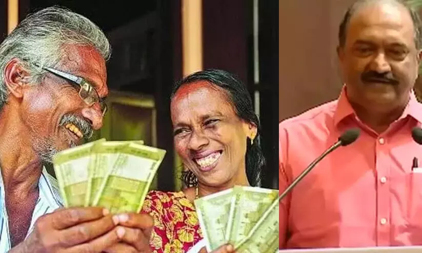 രണ്ടു ഗഡു ക്ഷേമപെൻഷൻ രണ്ടാഴ്ചക്കുള്ളില്‍ വിതരണം ചെയ്യാന്‍ ധനവകുപ്പ് നീക്കം തുടങ്ങി