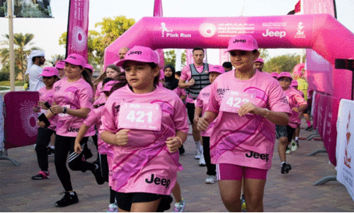 സ്ത​നാ​ർ​ബു​ദ ബോ​ധ​വ​ൽ​ക്ക​ര​ണ​ത്തി​നാ​യി