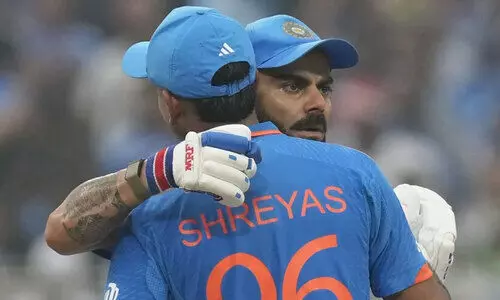 കോഹ്‍ലിക്ക് സെഞ്ച്വറി, ശ്രേയസിന് അർധ സെഞ്ച്വറി; ദക്ഷിണാഫ്രിക്കക്ക് 327 റൺസ് വിജയലക്ഷ്യം