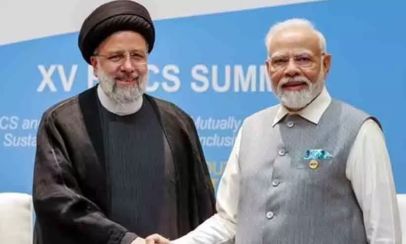 ഫലസ്തീൻ: മോദിയും ഇറാൻ പ്രസിഡന്റും ചർച്ച നടത്തി; ‘സമാധാനവും സുസ്ഥിരതയും ഉടൻ പുനഃസ്ഥാപിക്കണം’ ഫലസ്തീൻ: മോദിയും ഇറാൻ പ്രസിഡന്റും ചർച്ച നടത്തി; ‘സമാധാനവും സുസ്ഥിരതയും ഉടൻ പുനഃസ്ഥാപിക്കണം’