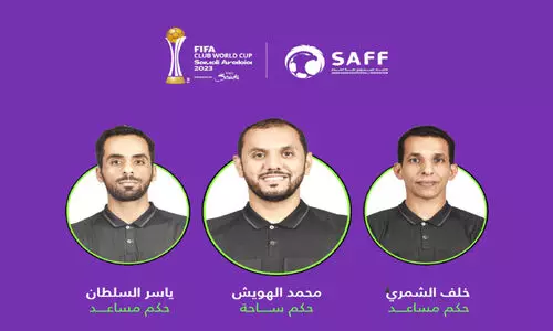 ഫി​ഫ ക്ല​ബ്​ ലോ​ക​ക​പ്പ് ജി​ദ്ദ​യി​ൽ​; റ​ഫ​റി പാ​ന​ൽ പ്ര​ഖ്യാ​പി​ച്ചു