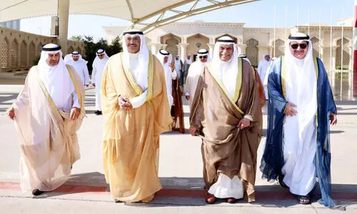 Speaker Ahmad Al Sadoon and delegation leave for Qatar