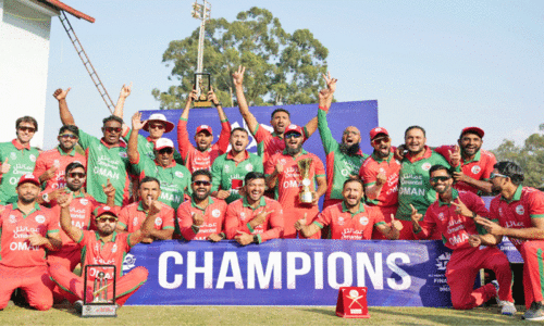 ട്വന്റി 20 ലോ​ക​ക​പ്പ്​ യോ​ഗ്യ​ത: സൂ​പ്പ​ർ ഓ​വ​റി​ൽ​ വി​ജ​യം; ഒ​മാ​ൻ ജേ​താ​ക്ക​ൾ