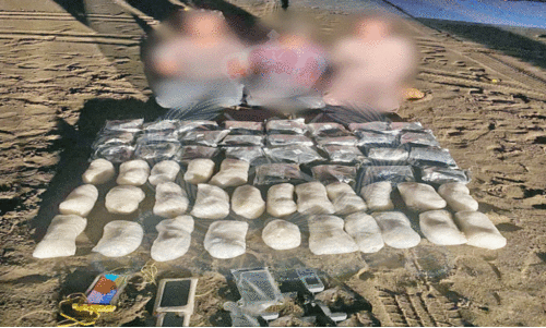 പി​ടി​കൂ​ടി​യ മ​യ​ക്കു​മ​രു​ന്ന്​