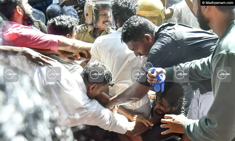 KSU march Police Clash KSU march Police Clash