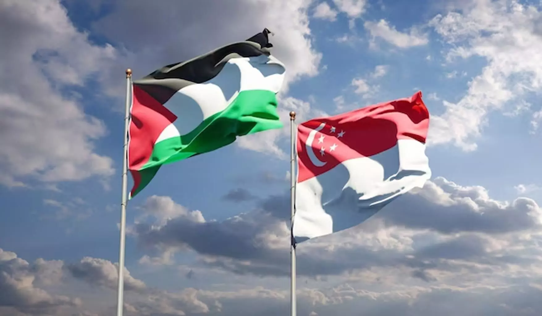 ഗസ്സ കൂട്ടക്കുരുതി: പതാകകളും ചിഹ്നങ്ങളും പ്രദർശിപ്പിച്ചാൽ നടപടിയെടുക്കുമെന്ന് സിംഗപ്പൂർ ഗസ്സ കൂട്ടക്കുരുതി: പതാകകളും ചിഹ്നങ്ങളും പ്രദർശിപ്പിച്ചാൽ നടപടിയെടുക്കുമെന്ന് സിംഗപ്പൂർ