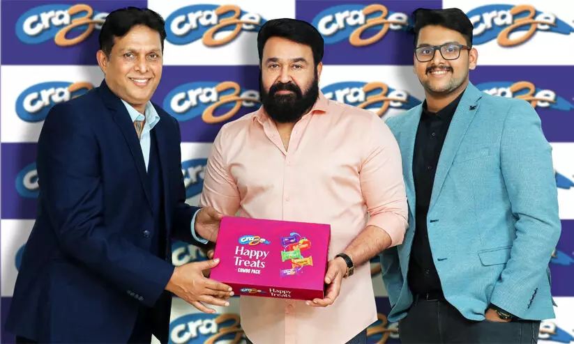 Mohanlal Craze Biscuits Brand Ambassador