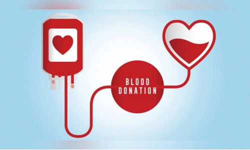 രക്തദാന ക്യാമ്പ് സം​ഘ​ടി​പ്പി​ച്ചു