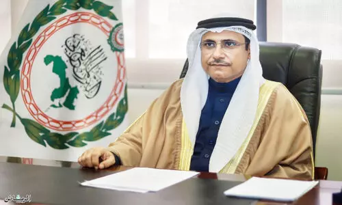 Arab Parliament Speaker Adil Bin Abdurrahman Al Zoomy