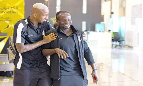 Al Nasr star Sadio Mane in Doha