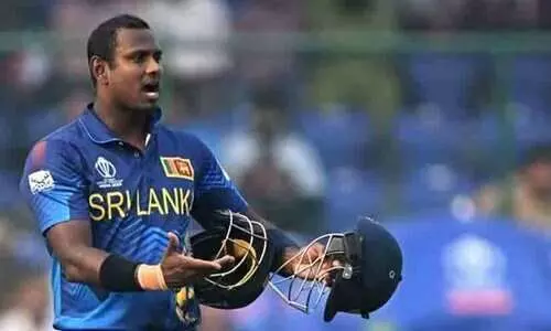 ‘അവർ ഈ തരത്തിലാണ് ക്രിക്കറ്റ് കളിക്കാൻ ആഗ്രഹിക്കുന്നതെങ്കിൽ എന്തോ ഗുരുതര കുഴപ്പമുണ്ട്’;   ടൈംഡ് ഔട്ടിൽ പ്രതികരണവുമായി എയ്ഞ്ചലോ മാത്യൂസ്